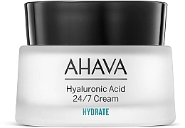 Fragrances, Perfumes, Cosmetics 24/7 Face Cream with Hyaluronic Acid - Ahava Hyaluronic Acid