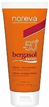 Fragrances, Perfumes, Cosmetics Sun Cream - Noreva Laboratoires Bergasol Expert Invisible Finish Cream SPF 50+