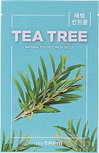 Tea Tree Face Sheet Mask - The Saem Natural Tea Tree Mask Sheet — photo N6