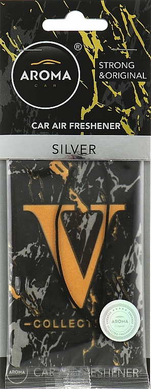 Silver Car Perfume - Aroma Car V — photo N5