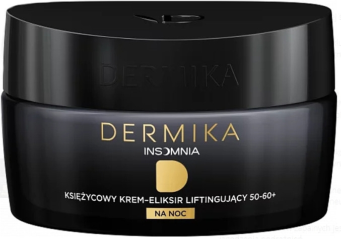 Facial Cream-Elixir 50-60+ - Dermika Insomnia Moon Cream-lifting Elixir — photo N1