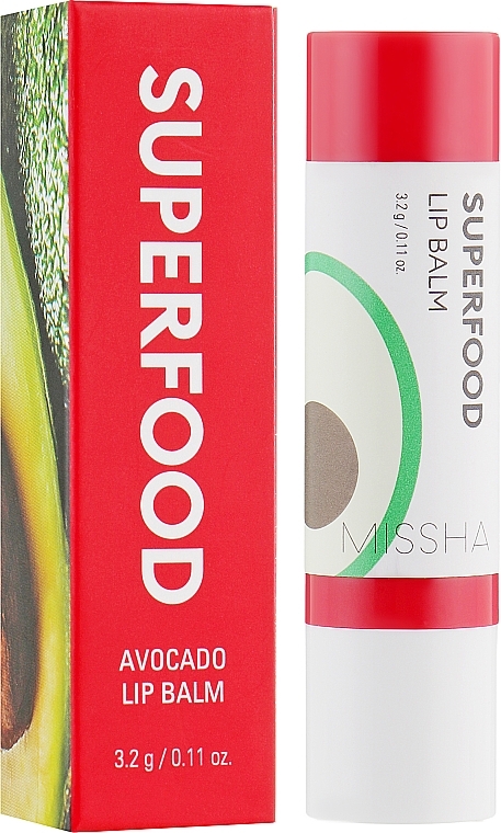 Nourishing Lip Balm - Missha Superfood Avocado Lip Balm — photo N1