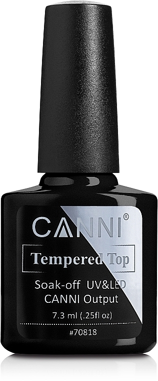 No Wipe Tempered Top Coat - Canni No-wipe Tempered Top Coat — photo N1