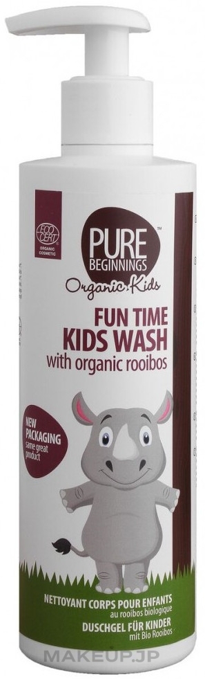 Body Wash Gel - Pure Beginnings Fun Time Kids Wash With Organic Rooibos — photo 250 ml