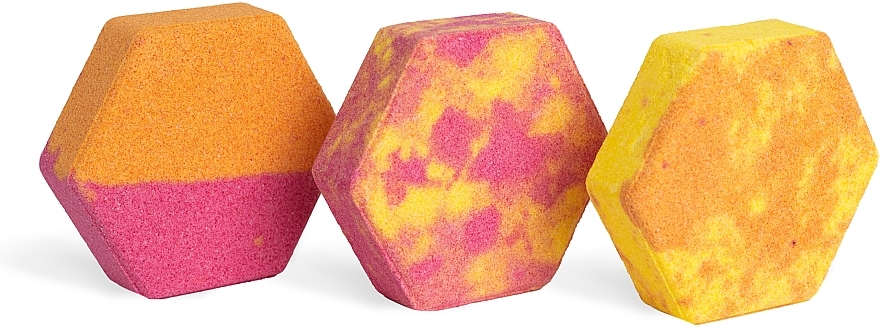 Cocktail Bath Bombs, sunrise, peach & grapefruit - IDC Institute Bath Bombs — photo N2