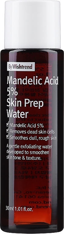 GIFT! Mandelic Acid Toner - By Wishtrend Mandelic Acid 5% Skin Prep Water — photo N3