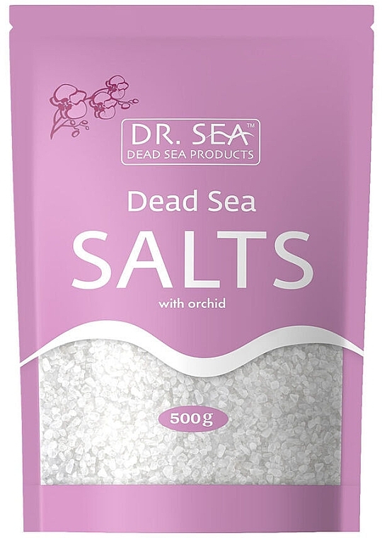 Dead Sea Salt with Orchid Extract - Dr. Sea Salt Wijh Orchid — photo N1