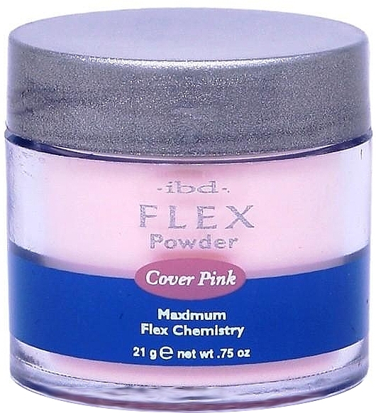 Camouflage Pink Acrylic Powder - IBD Flex Powder Cover Pink — photo N2