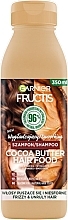 Smoothing Shampoo for Surly & Unruly Hair - Garnier Fructis Cocoa Butter Hair Food Shampoo — photo N1