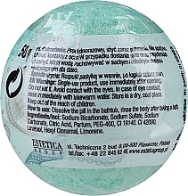 Bath Fizzer, blue - Belle Nature Ocean Breeze Bath Fizzer — photo N3