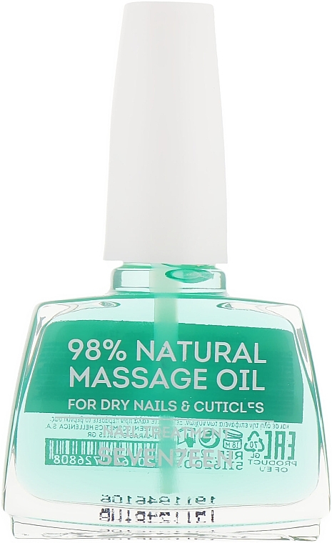 Nail Treatment Massage Oil - Seventeen 98 % Natural Massage Oil Nail Treatment — photo N1