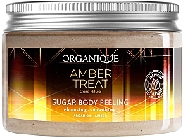 Fragrances, Perfumes, Cosmetics Body Scrub - Organique Amber Treat Sugar Body Peeling