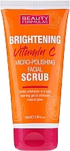 Fragrances, Perfumes, Cosmetics Cleansing Facial Scrub - Beauty Formulas Brightening Vitamin C Micro-Polishing Facial Scrub