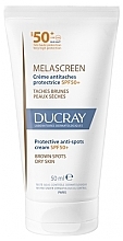 Fragrances, Perfumes, Cosmetics Micellar Face Cream - Ducray Melascreen Protective Anti-Spots Cream SPF50+