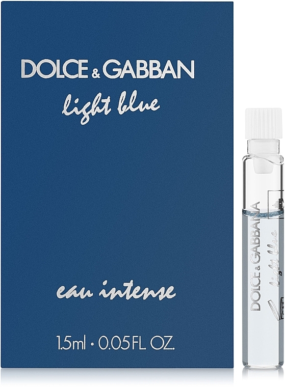 Dolce & Gabbana Light Blue Eau Intense - Eau de Parfum (sample) — photo N1