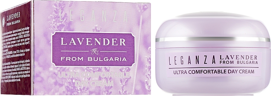 Ultra Comfortable Day Cream - Leganza Lavender Ultra Comfortable Day Cream — photo N1