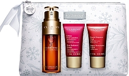 Fragrances, Perfumes, Cosmetics Set - Clarins Super Restorative (serum/50ml + cr/15ml + cr/15ml + bag/1pcs)