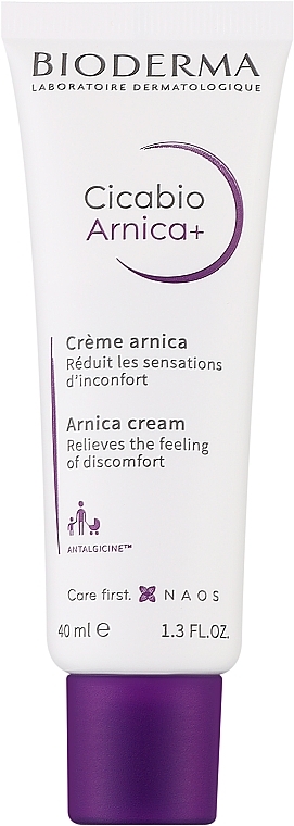 Anti-Bruises, Knocks and Bumps Cream - Bioderma Cicabio Arnica+ — photo N1