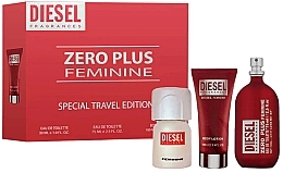 Fragrances, Perfumes, Cosmetics Diesel Zero Plus Feminine - Set (edt/75ml + edt/30ml + b/lot/100ml)