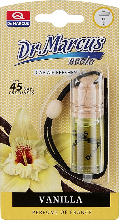 Vanilla Car Air Freshener - Dr.Marcus Ecolo Vanilla — photo N2