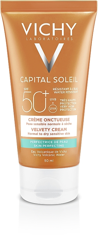 Triple Action Facial Sun Cream - Vichy Capital Soleil Creme SPF50 — photo N5