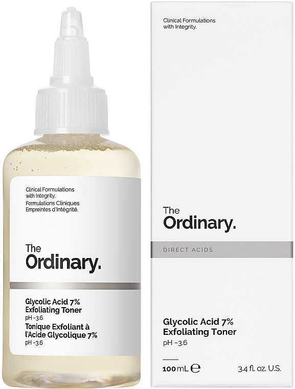 The Ordinary Exfoliating Tonic with 7% Glycolic Acid - Glycolic Acid 7% Exfoliating Toner — photo N2