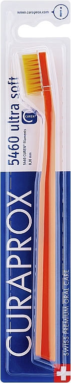 Ultra Soft Toothbrush, orange-yellow - Curaprox — photo N1