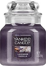 Scented Candle in Jar "Lavender & Vanilla" - Yankee Candle Lavender and Vanilla — photo N4