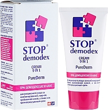 Fragrances, Perfumes, Cosmetics Cream "Pure Derm 9 in 1 Stop Demodex" - PhytoBioTechnology Stop Demodex