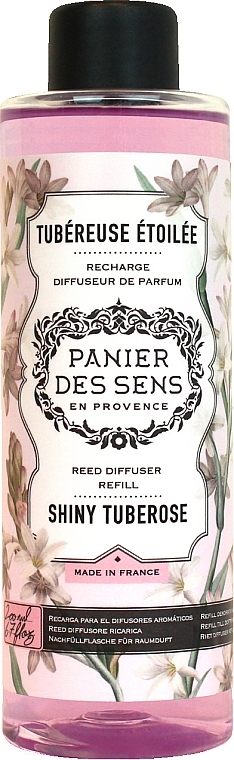 Tuberose Home Fragrance (refill) - Panier Des Sens Shiny Tuberose Diffuser Refill — photo N1