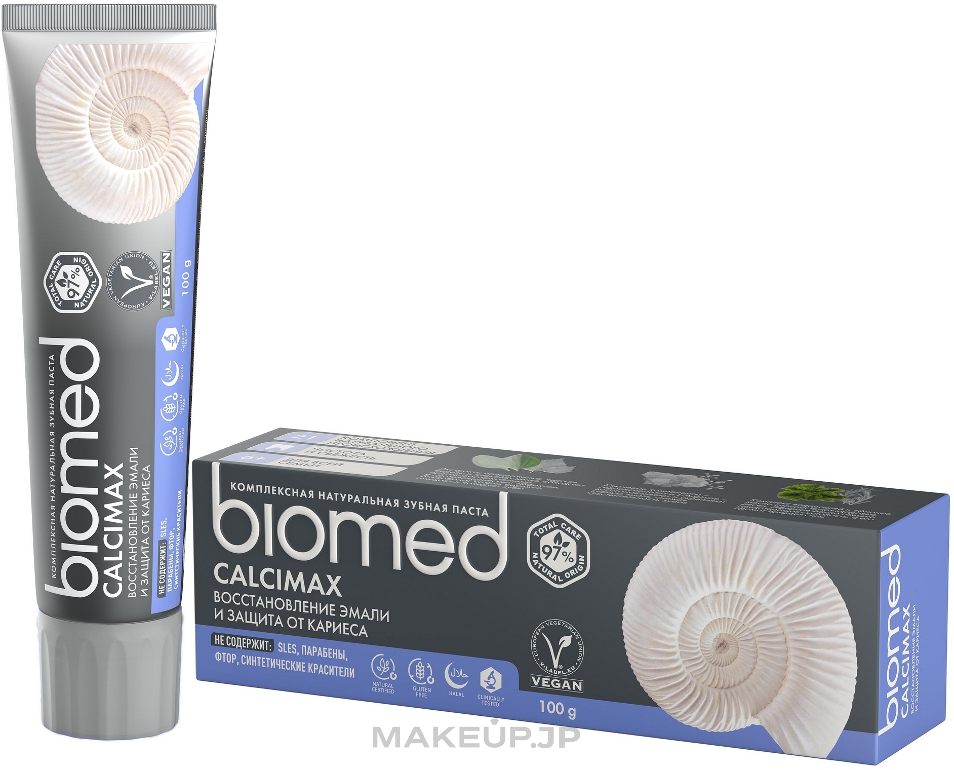 Strengthening Toothpaste "Calcimax" - Biomed Calcimax — photo 100 g