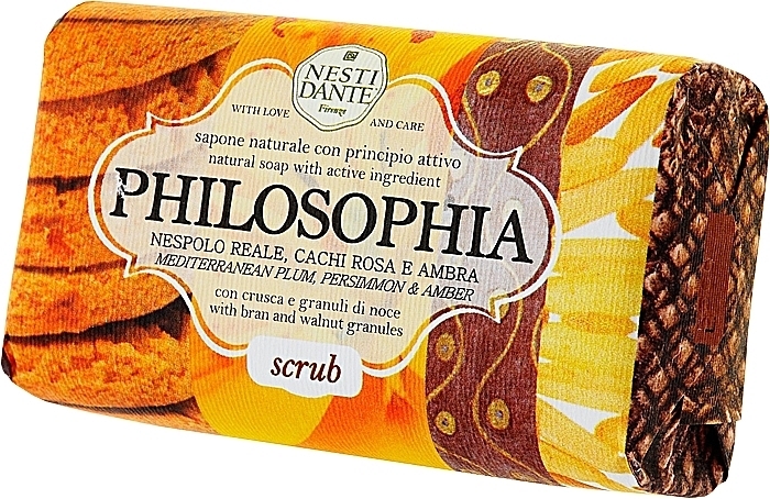 Soap "Scrub" - Nesti Dante Philsophia Scrub Soap — photo N1