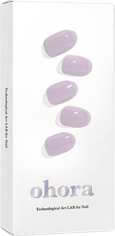 Gel Nail Sticker Set - Ohora Semicured Gel Nail — photo N2