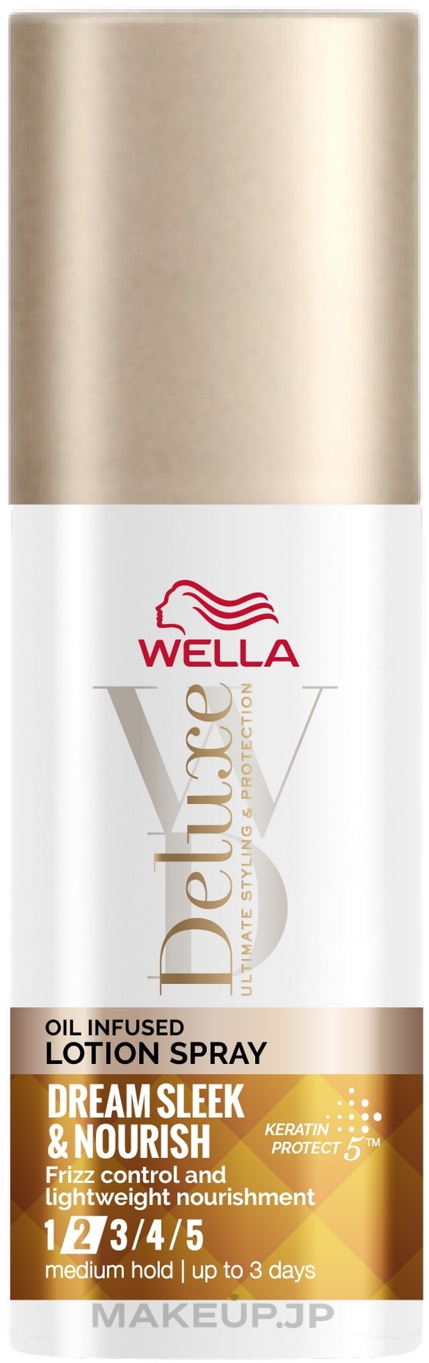 Nourishing Hair Spray - Wella Deluxe Lotion Spray Dream Silk & Nourish — photo 150 ml