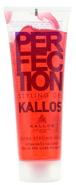 Ultra Strong Hold Modeling Hair Gel - Kallos Cosmetics — photo N1