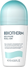 Fragrances, Perfumes, Cosmetics Roll-on Deodorant - Biotherm Deo Pure Antiperspirant Roll-On