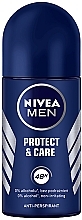 Roll-On Antiperspirant Deodorant - NIVEA MEN 48h Protect & Care Anti-Perspirant — photo N1