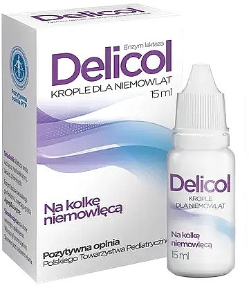 Children's Anti-Colic Drops  - Aflofarm Delicol — photo N2