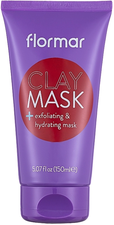 Clay Face Mask - Flormar Clay Mask Exfolitang & Hydrating Mask — photo N1
