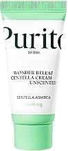 Fragrances, Perfumes, Cosmetics Centella Cream for Sensitive Skin - Purito Centella Unscented Recovery Cream (mini size)