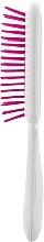 Hair Brush, white/fuchsia - Janeke Superbrush Small The Original — photo N2