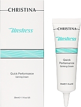 Fragrances, Perfumes, Cosmetics Quick Performance Calming Cream - Christina Unstress Quick Performance Calming Cream