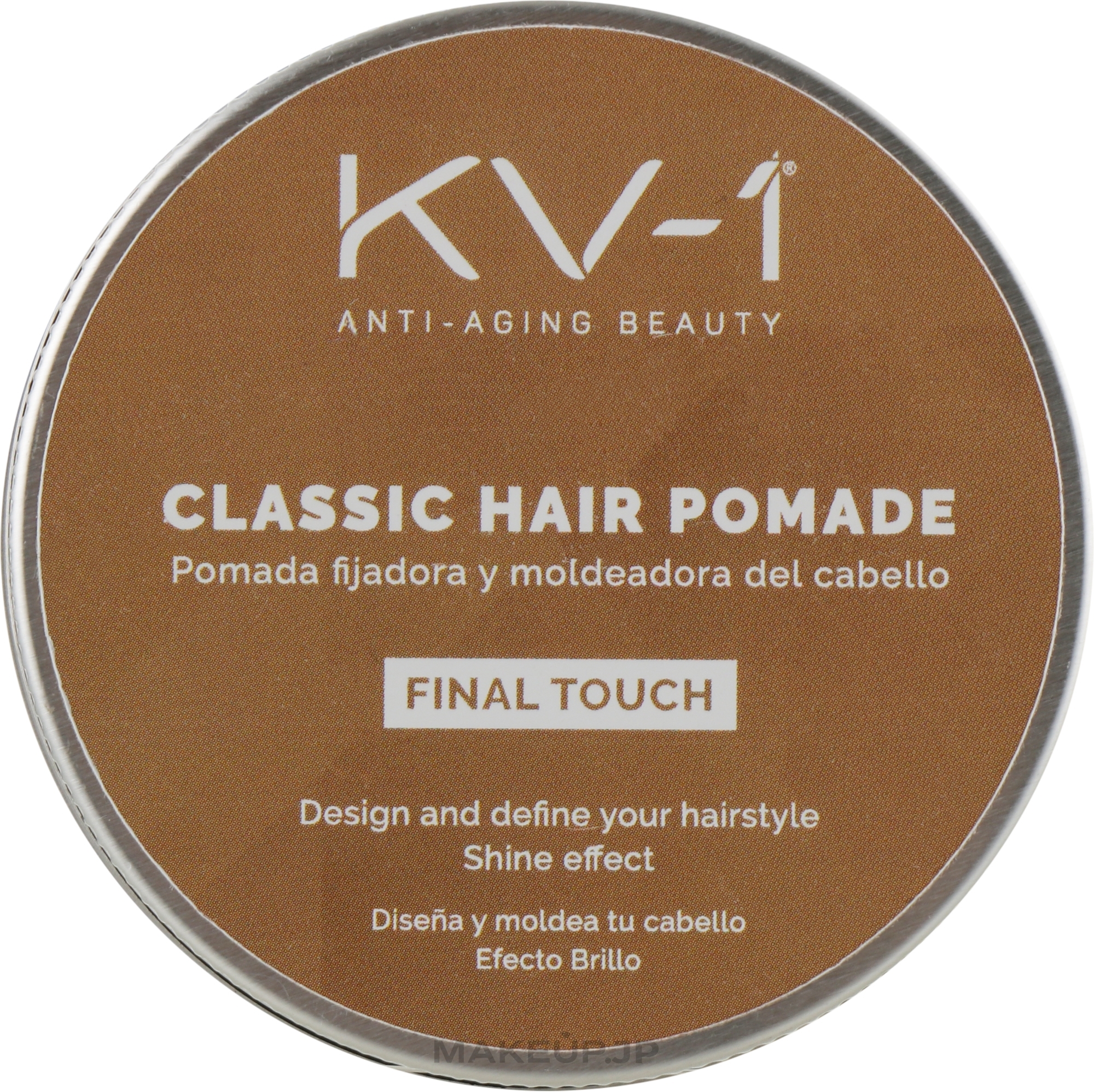 Classic Hair Pomade with Shine Effect - KV-1 Final Touch Classic Hair Pomade — photo 50 ml