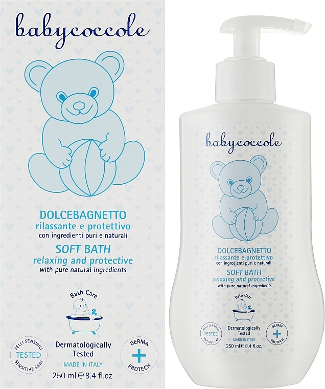 Gentle Relaxing Bubble Bath - Babycoccole Soft Bath — photo N2