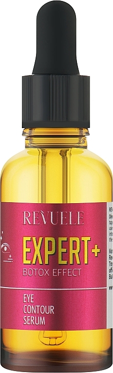 Eye Serum - Revuele Expert Eye Contour Serum Peptides Hyaluronic Wrinkle Dark Circles — photo N1