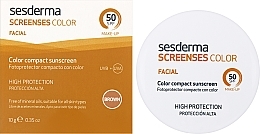 Sunscreen Foundation, brown - SesDerma Laboratories Screen Ses Compact SPF 50 Brown — photo N11