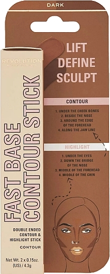 Contour Stick - Makeup Revolution Fast Base Contour Stick — photo N18