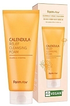 Fragrances, Perfumes, Cosmetics カレンデュラ配合のクレンジングフォーム - Farmstay Calendula Relief Cleansing Foam