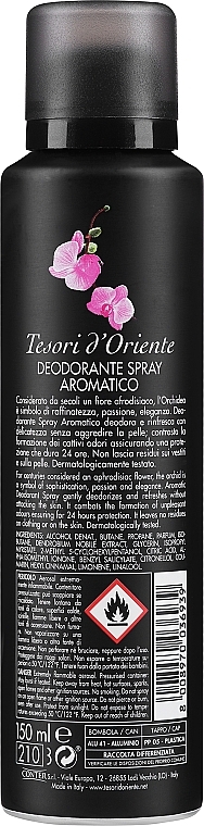 Deodorant Spray "Orchid" - Tesori D'oriente Orchidea Deodorante Spray — photo N15