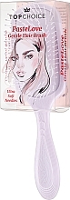 Fragrances, Perfumes, Cosmetics Hair Brush "Pastel Love", 64418, lilac - Top Choice Gentle Hair Brush